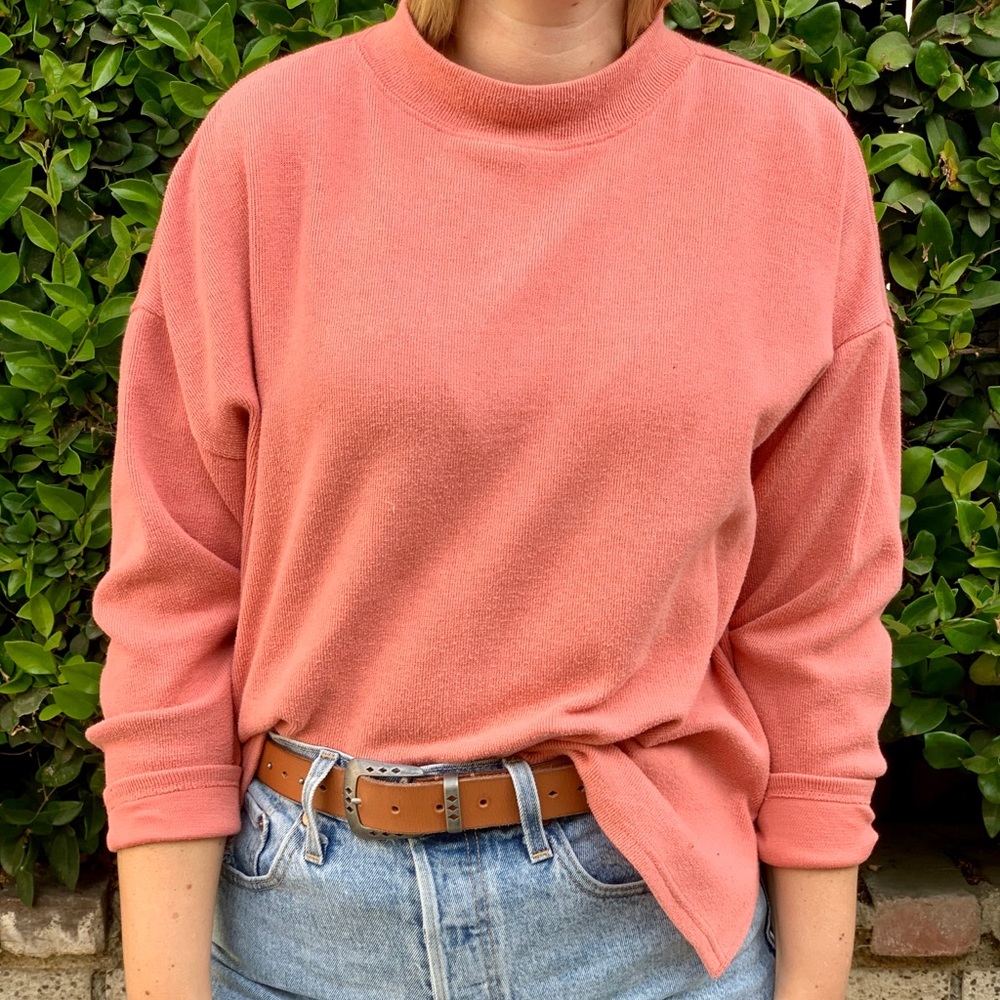 Vintage mock turtleneck